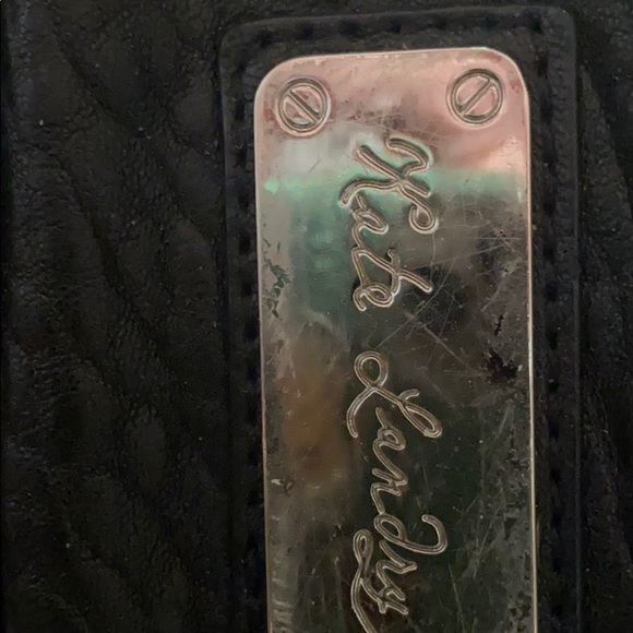 Black leather shoulder bag... - Picture 8 of 8